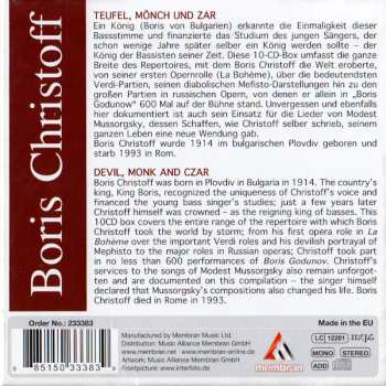10CD/Box Set Boris Christoff: Teufel, Mönch And Zar