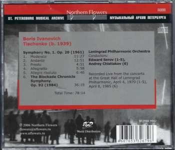 CD Boris Tishchenko: Symphony No. 1 • The Blockade Chronicle Symphony