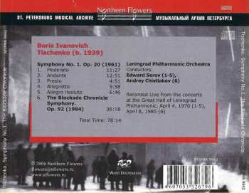 CD Boris Tishchenko: Symphony No. 1 • The Blockade Chronicle Symphony