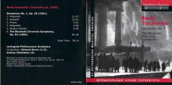 CD Boris Tishchenko: Symphony No. 1 • The Blockade Chronicle Symphony