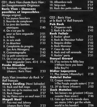 3CD Various: Boris Vian Et Ses Interprètes 1950-1959 (Chansons, Rock 'N' Roll Et Créations)