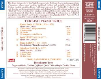 CD Bosphorus Trio: Turkish Piano Trios