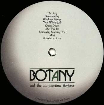 LP Botany: End The Summertime F(or)ever LTD