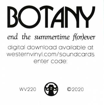 LP Botany: End The Summertime F(or)ever LTD