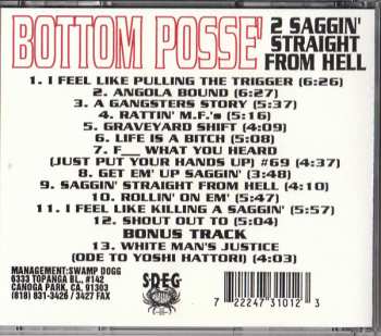 CD Bottom Posse: 2 Saggin' Straight From Hell