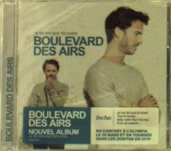 CD Boulevard Des Airs: Je Me Dis Que Toi Aussi