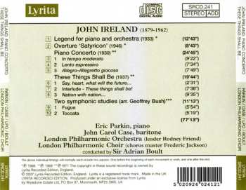 CD Sir Adrian Boult: Piano Concert / These Things Shall Be...