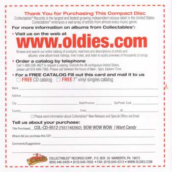 CD Bow Wow Wow: I Want Candy: The Best Of Bow Wow Wow