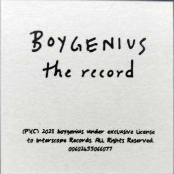 LP Boygenius: The Record  CLR | LTD