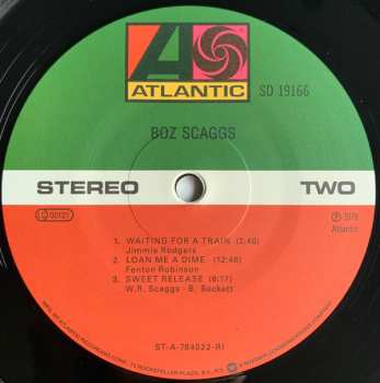 LP Boz Scaggs: Boz Scaggs LTD
