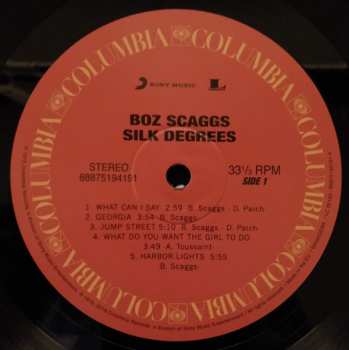 LP Boz Scaggs: Silk Degrees