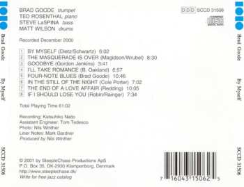 CD Brad Goode Quartet: By Myself