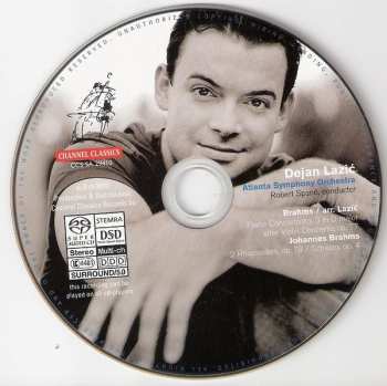 SACD Johannes Brahms: Piano Concerto No. 3 In D Major After Violin Concerto, Op. 77