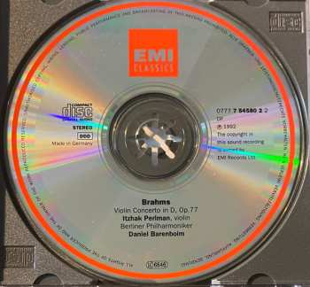 CD Berliner Philharmoniker: Violinkonzert