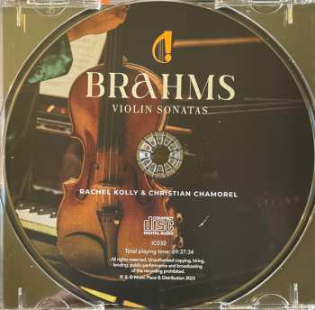 CD Johannes Brahms: Violin Sonatas