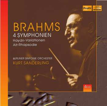Album Brahms / Sanderling / Markert / Rcb / Bsyo: 4 Symphonies