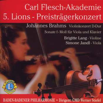 Album Brahms / Stiefel / Baden-badner Phil: 5 Lions