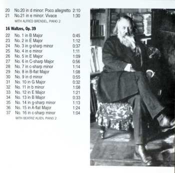 5CD Johannes Brahms: Walter Klien Plays Brahms