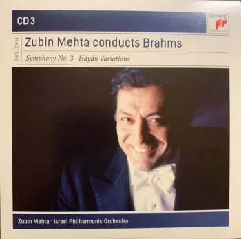 4CD/Box Set Johannes Brahms: Zubin Mehta Conducts Brahms (Symphonies Nos. 1-4 • Tragic Overture • Haydn Variations)