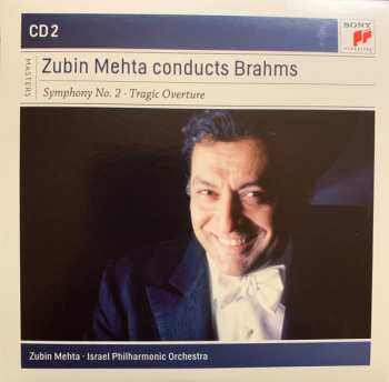 4CD/Box Set Johannes Brahms: Zubin Mehta Conducts Brahms (Symphonies Nos. 1-4 • Tragic Overture • Haydn Variations)