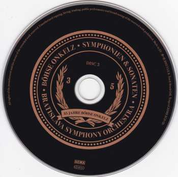 2CD Bratislava Symphony Orchestra: Böhse Onkelz · Symphonien & Sonaten (35 Jahre Böhse Onkelz)