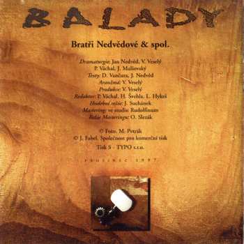 CD Nedvědi: Balady