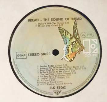 LP Bread: The Sound Of Bread - Their 20 Finest Songs