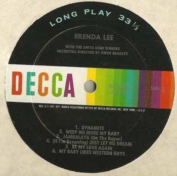 LP Brenda Lee: Brenda Lee