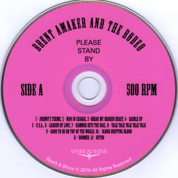 CD Brent Amaker And The Rodeo: Please Stand By