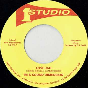 SP Sound Dimension: Greedy G / Love Jah