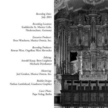CD Brett Leighton: The Organ Of The Stadtkirche St. Marien, Celle