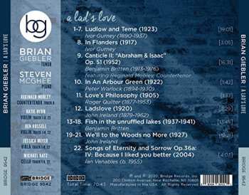 CD Brian Giebler: A Lad's Love