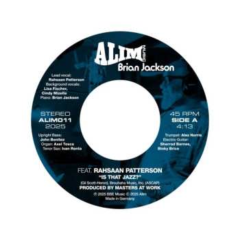 Album Brian Jackson: Is That Jazz?