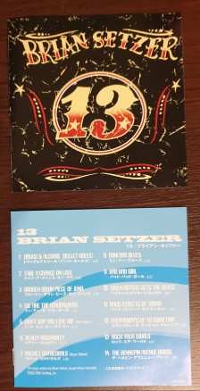 CD Brian Setzer: 13 DIGI