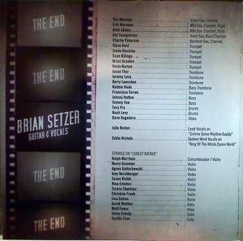 CD Brian Setzer Orchestra: Songs From Lonely Avenue DIGI