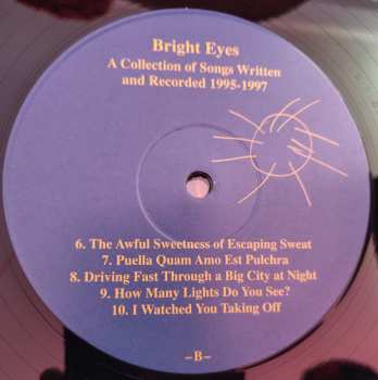 2LP Bright Eyes: A Collection Of Songs Written And Recorded 1995-1997