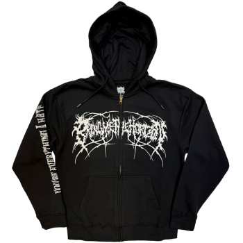 Merch Bring Me the Horizon: Sweatshirt With Zipper Metal Logo Bring Me The Horizon Genxsis