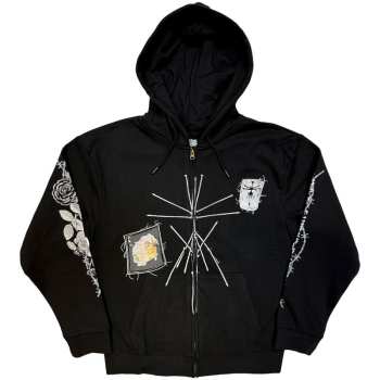 Merch Bring Me the Horizon: Sweatshirt With Zipper Nailed Symbol