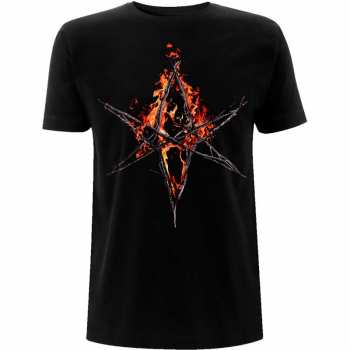 Merch Bring Me the Horizon: T-shirt Flaming Hex 