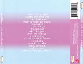 CD Britney Spears: Oops! I Did It Again - The Best Of