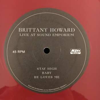 LP Brittany Howard: Live at Sound Emporium LTD | CLR