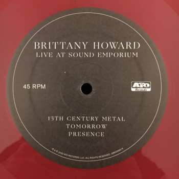 LP Brittany Howard: Live at Sound Emporium LTD | CLR