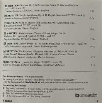 CD Benjamin Britten: The Best Of BRITTEN