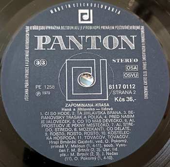 LP Brněnští Gajdoši: Zapomínaná Krása (Lidové Písně Z Brněnska, Hané A Jihlavska)