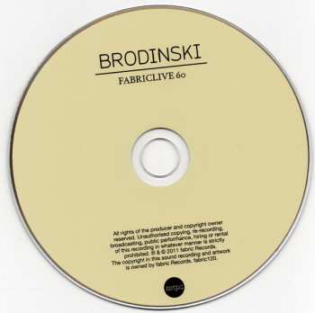 CD Brodinski: Fabriclive 60