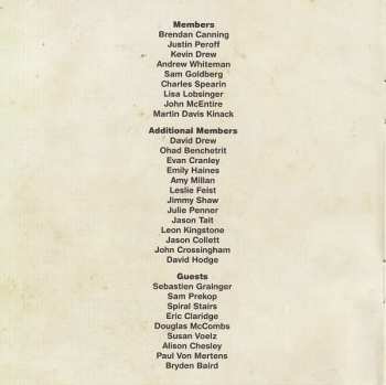 CD Broken Social Scene: Forgiveness Rock Record