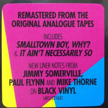 LP Bronski Beat: The Age Of Consent
