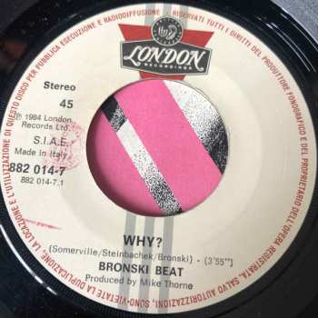 SP Bronski Beat: Why?