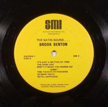 2LP Brook Benton: The Satin Sound...