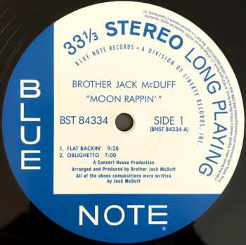 LP Brother Jack McDuff: Moon Rappin'